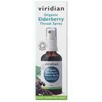 Viridian Organic Elderberry Throat Spray